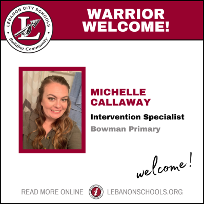 Michelle Callaway, Intervention Specialist, Bowman Primary